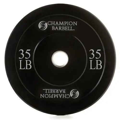 Champion Barbell Olympic Rubber Bumper Plate