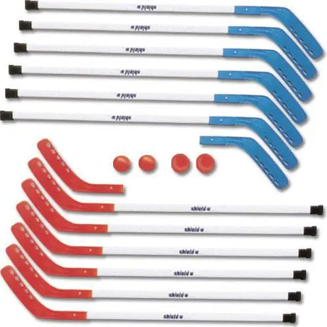 Repl Blades for Shield Indoor Sticks Red/BlueRed