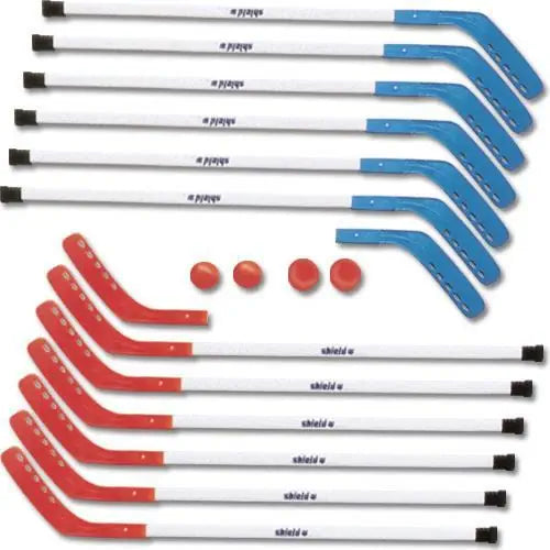 Repl Blades for Shield Indoor Sticks Red/BlueRed