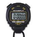 Black Accusplit Pro Survivor 601X stopwatch with digital display showing 0:00:00.