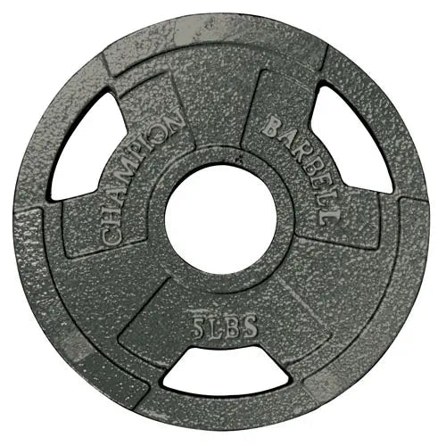Champion Barbell Olympic Grip Plate