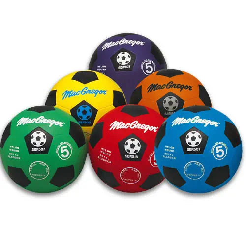 MacGregor#174; Rubber Soccerballs