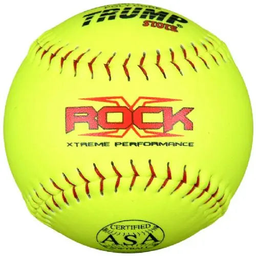 Trump X-Rock 12" USA Composite Slowpitch Softballs 44/375 (Dozen)