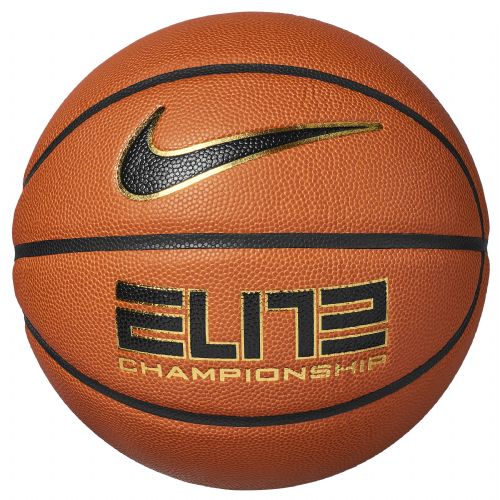 Basketball with Nike logo and 'Elite Championship' text on a white background