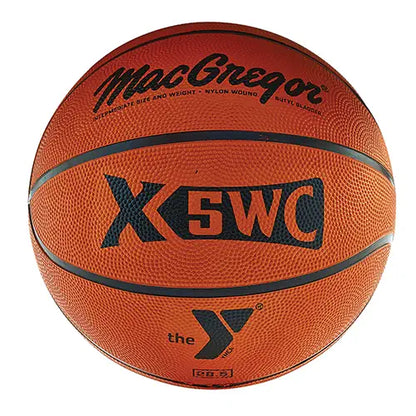 MacGregor YMCA Rubber Indoor/Outdoor Basketball (Official, Intermediate, Junior)