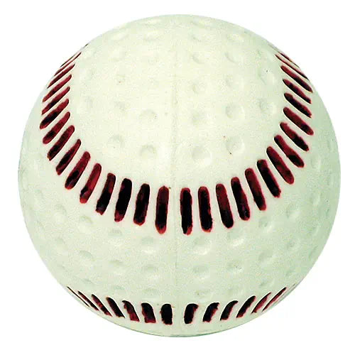 Baden Seamed Machine Baseball-9" Wht