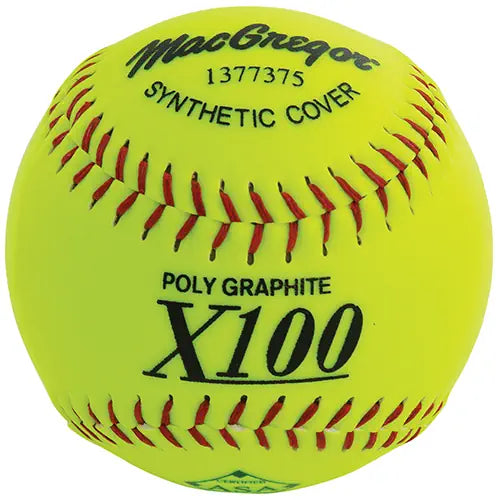 MacGregor X52RE USA Slow Pitch 12" Softballs - Synthetic (Dozen)