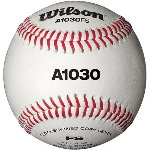 Wilson Practice Baseball - Flat Seam