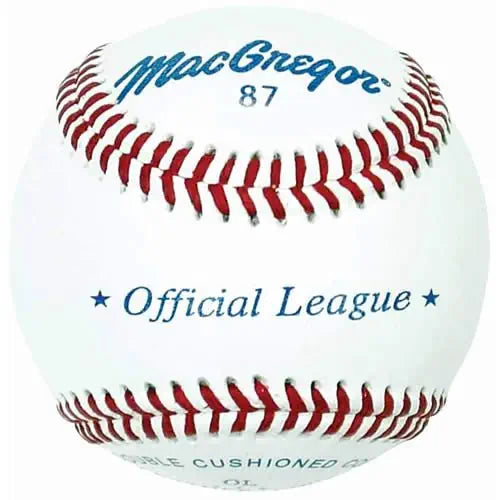 MacGregor #87OL Official League Baseballs (Dozen)