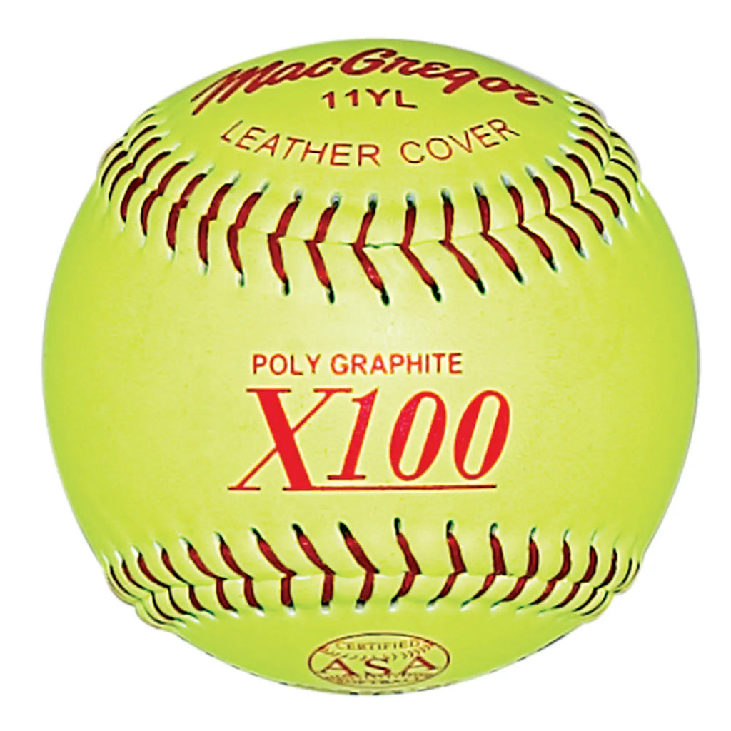 MacGregor® USA Fast-Pitch Softballs (Dozen)