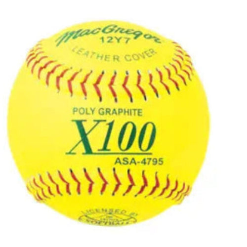 MacGregor 12" USA Fast Pitch Softballs (Dozen)