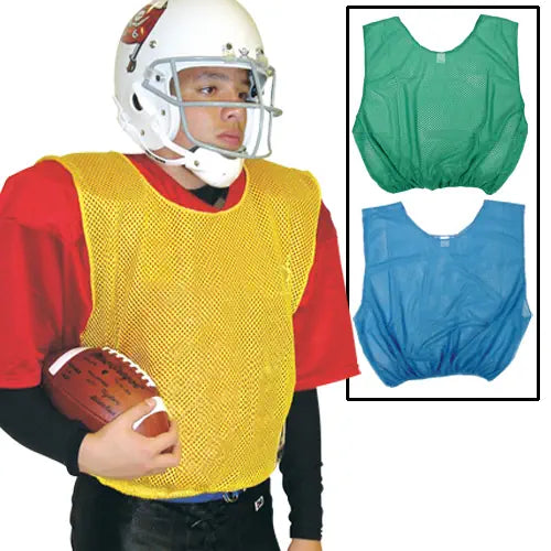 Pro Down Heavy-Duty Football Scrimmage Vest (Choose Your Color)