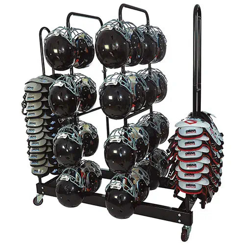 Combo Helmet/Shoulder Pad Rack