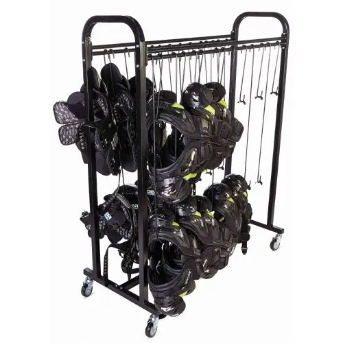 SHOULDER PAD HANGER RACK