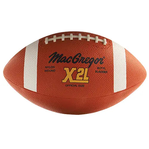 MacGregor Rubber Football w/ Molded Laces (Official, Youth, Junior)