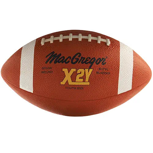 MacGregor Rubber Football w/ Molded Laces (Official, Youth, Junior)