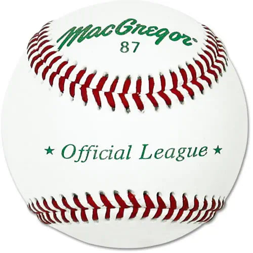 MacGregor #87SP Official League Baseballs (Dozen)