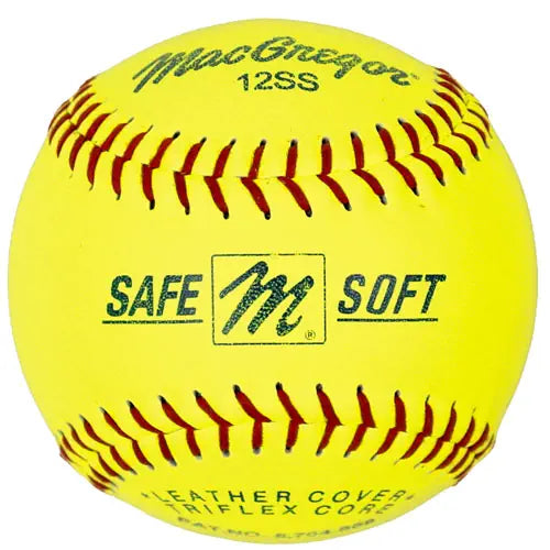 MacGregor 12" Safe/Soft Training Softballs (Dozen)