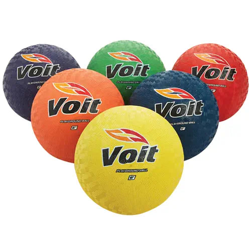 Voit Playground Balls, Set of 6 (6", 8.5", 10")