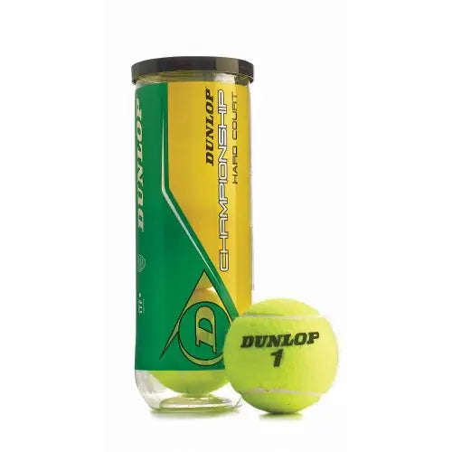 Dunlop® Championship Hard Court Tennis Balls (3-Pack)
