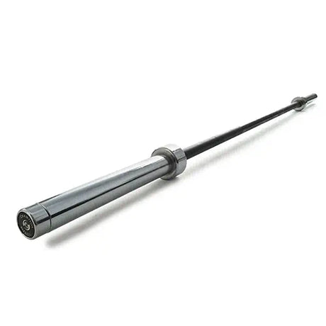 Olympic-Style Bar Black Zinc w/Chrome