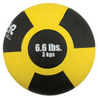 Reactor Rubber Medicine Ball (6.6 lb - Yellow)