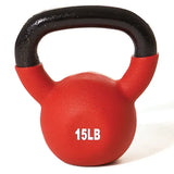 Champion Barbell&#174; Vinyl Coated Kettlebell (15lb)