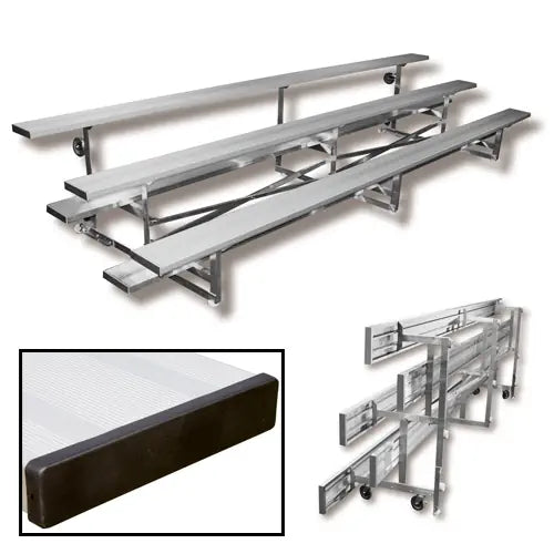 4 Row 21' Tip n' Roll Bleacher (seats 56)