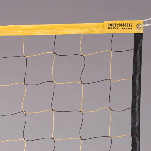 Economy Yel/Blk Volleyball Net