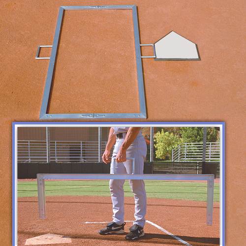 Foldable Batter's Box Template