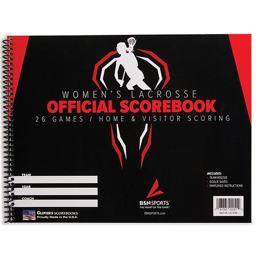 BSN SPORTS Women's Lacrosse Scorebook