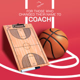 CoachingStaff Ultra-Thick Pro Basketball Coaching Clipboard w/Marker and Dual Clips